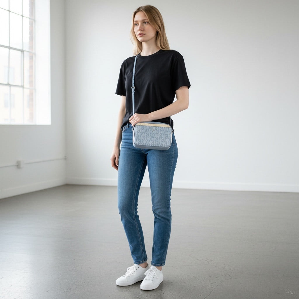 Multi color Michael Kors Jet Set Crossbody