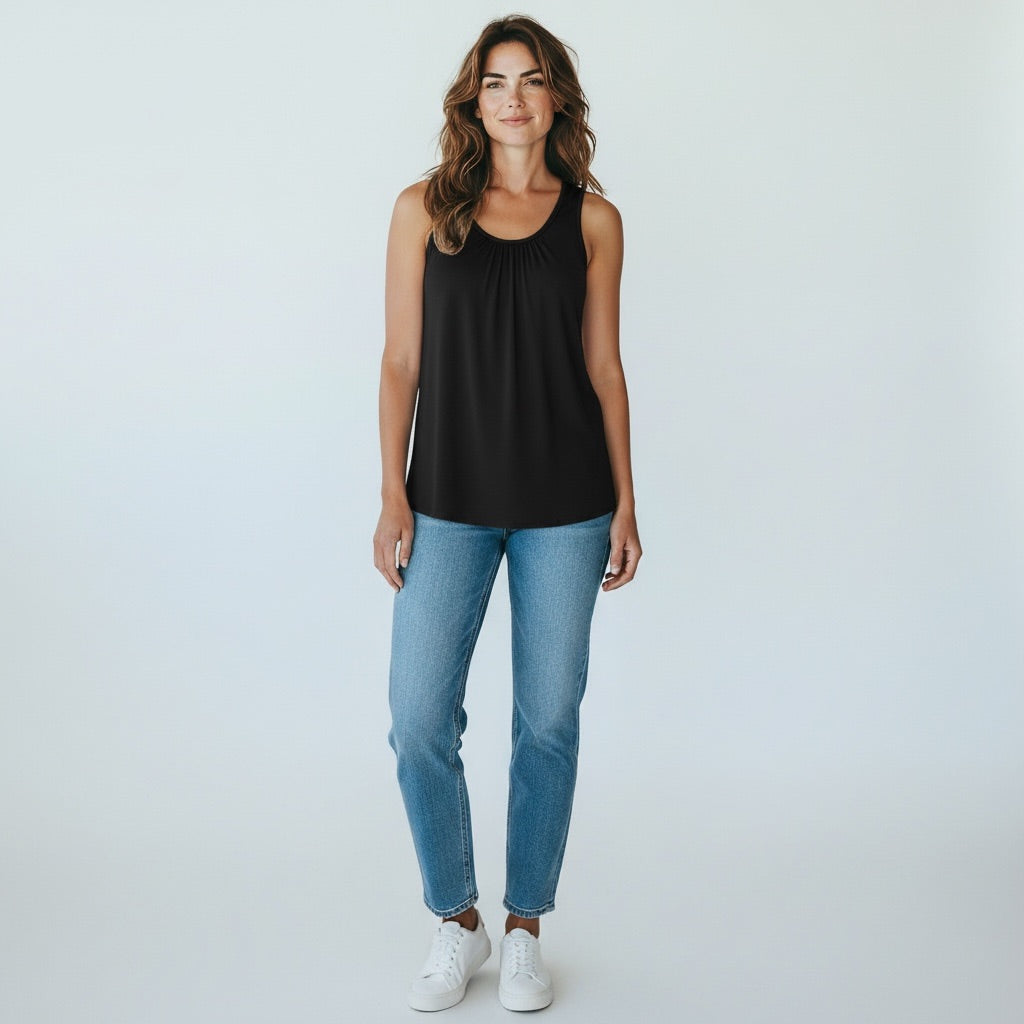 Black Merona Women-Tops, Large
