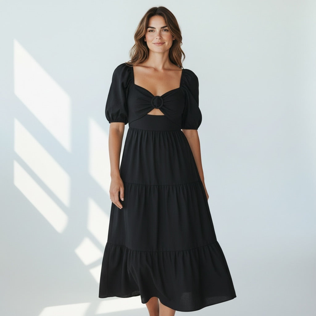 Black Mink Pink Women-Dresses/Rompers, Medium