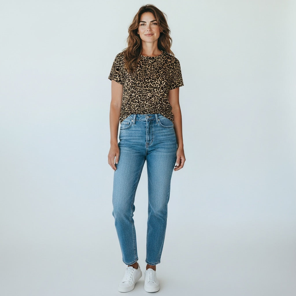 Leopard Sanctuary Women-Tops, Medium