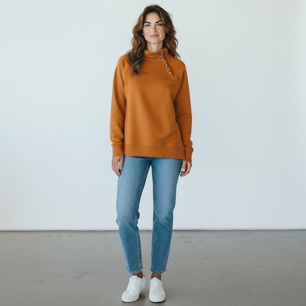 Mustard Brown J. Crew Women-Tops, Medium