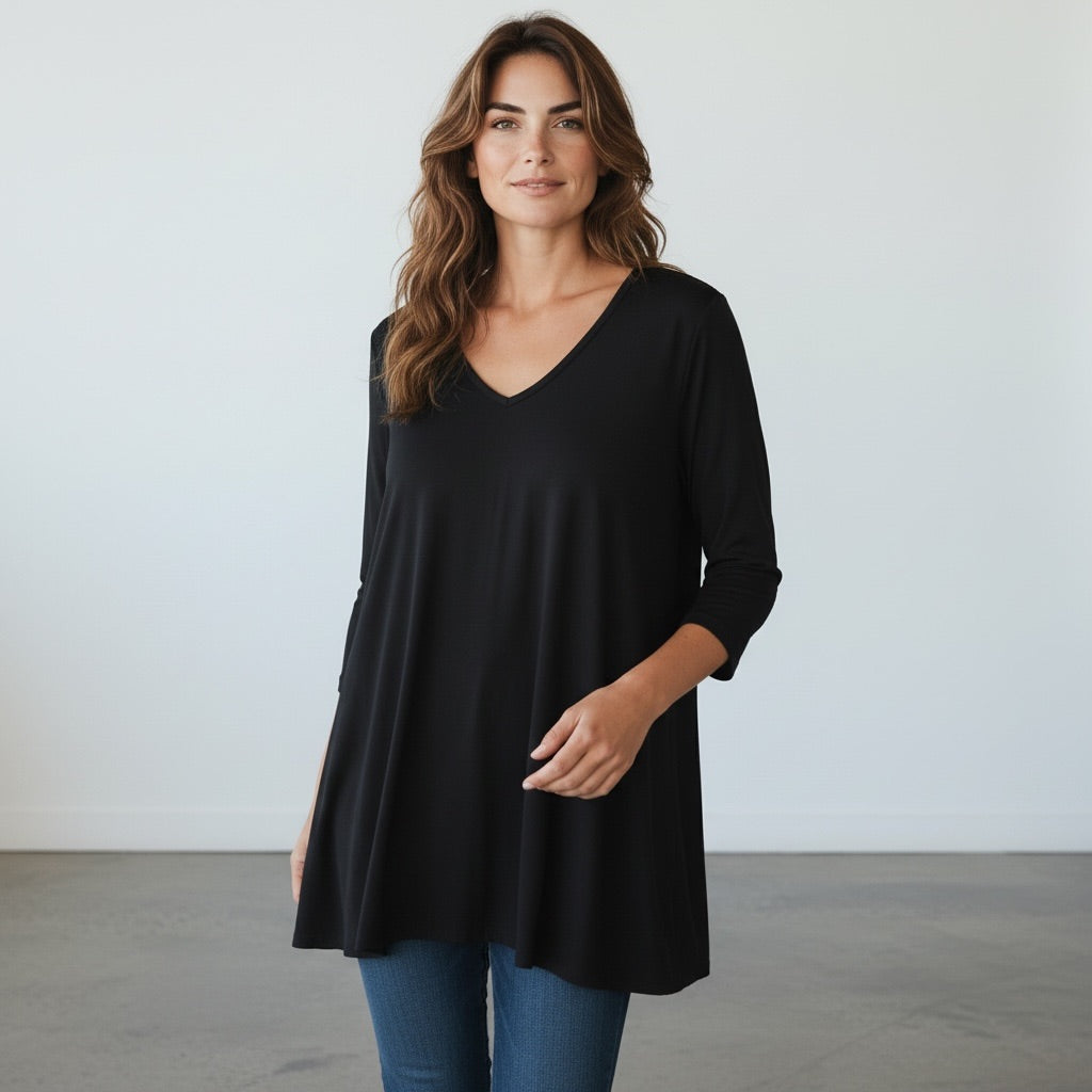 Black Unknown Women-Tops, Small