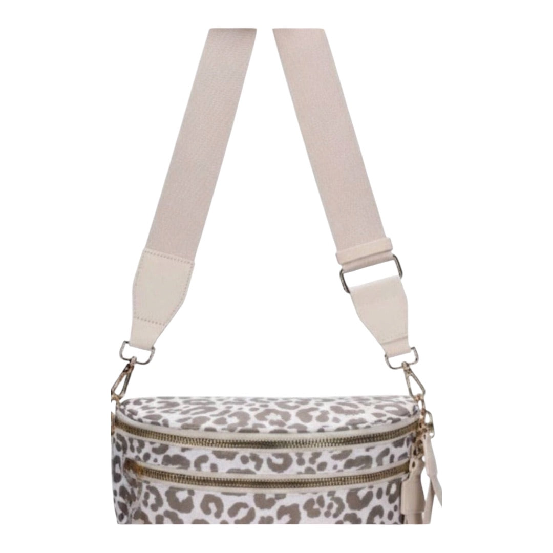 Brown cheetah Nylon Purse Women-Accessories/Purses