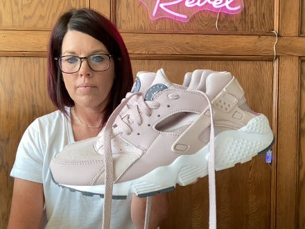 Dusty Rose Nike Women-Shoes, 7.5