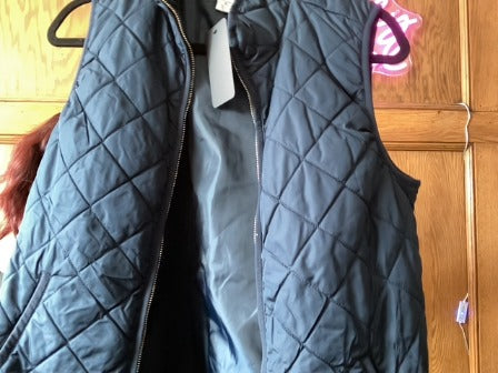 Navy Old Navy vest, Medium