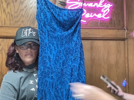 Sherri Hill dress, 4