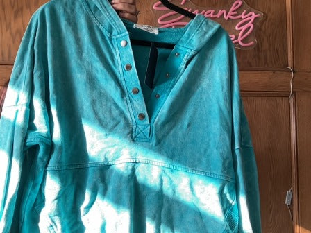 turquois Zenana Women-Tops, Medium