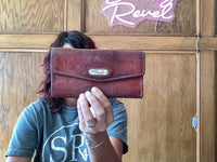 Tan Fossil wallet