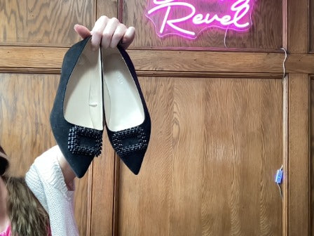 Black Nine West Women-Shoes, 7