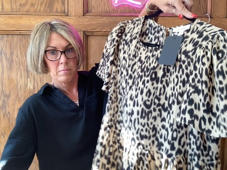 leopard Mittoshop Women-Tops, Small