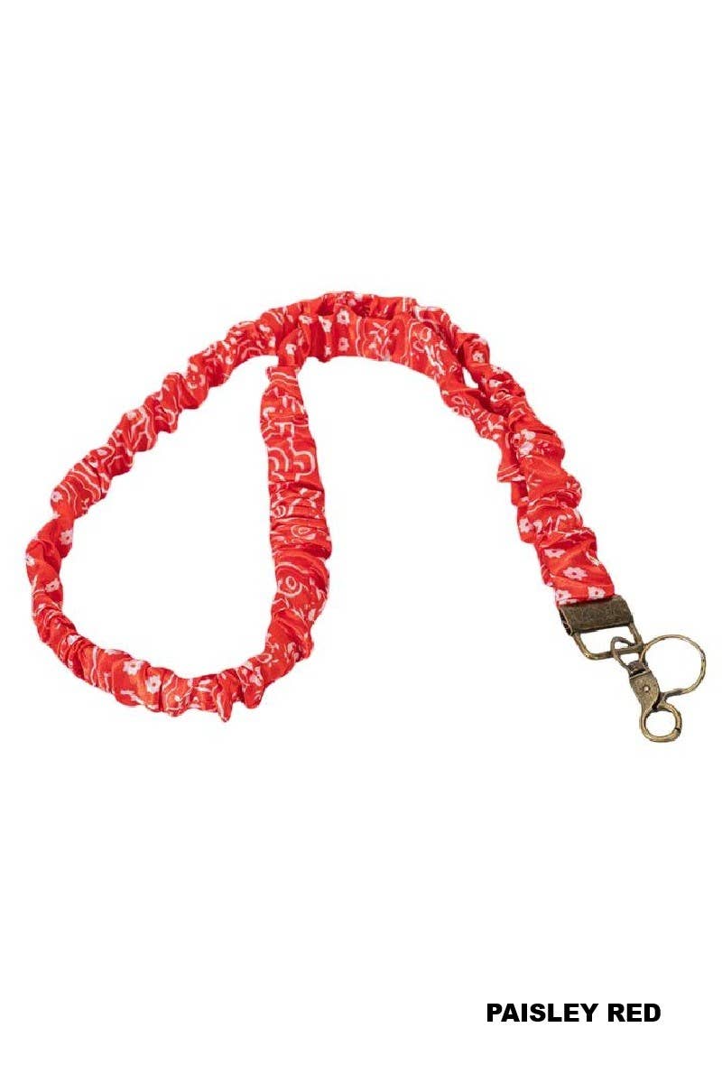 Trendy Scrunchie Lanyard