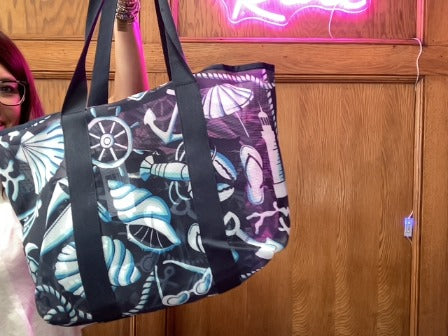 navy  Vera Bradley Backpack