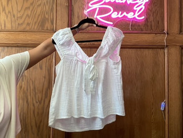 White Old Navy Women-Tops, Medium