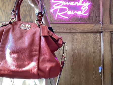 Orange Coach Women-Accessories/Purses