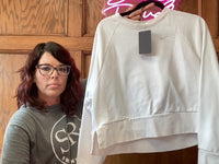 White Nike sweatshirt, Medium