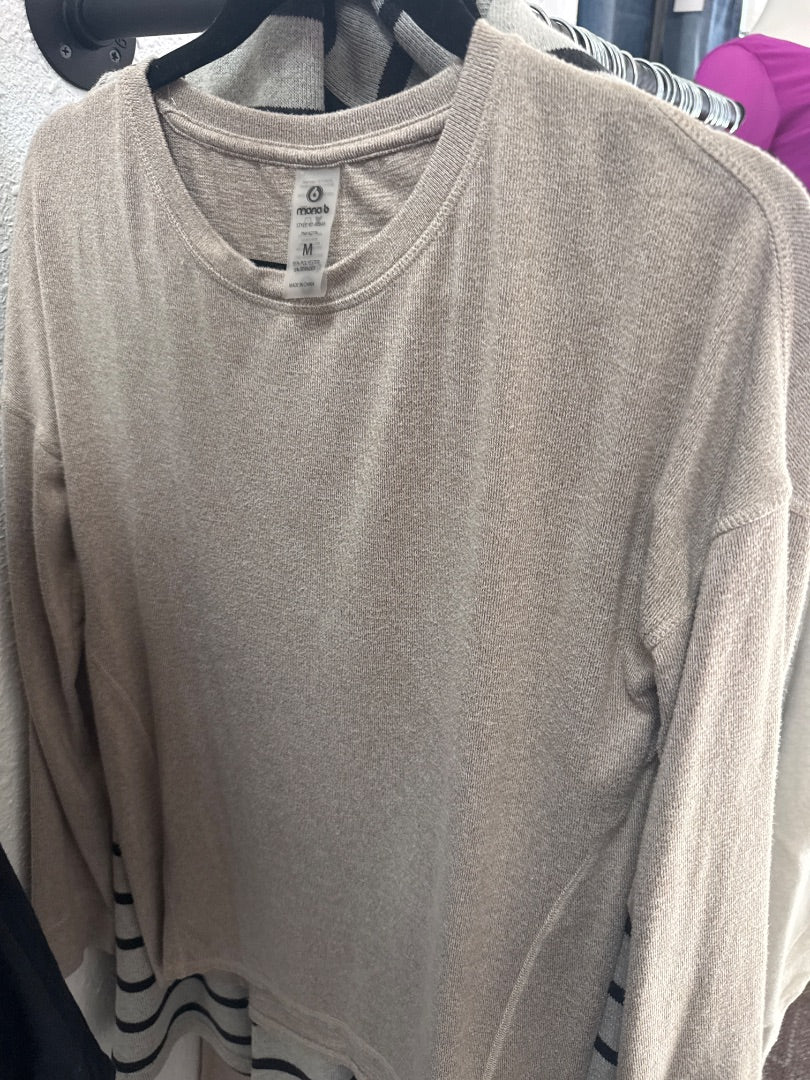 Tan Mono B Women-Tops, Medium