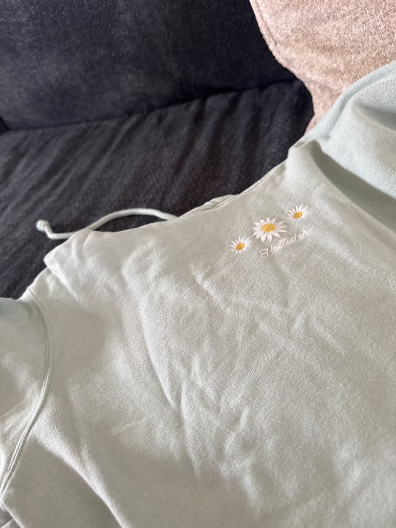 Green Hollister Women-Tops, Medium