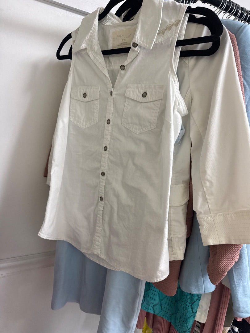 White Sonoma Women-Bottoms, XS