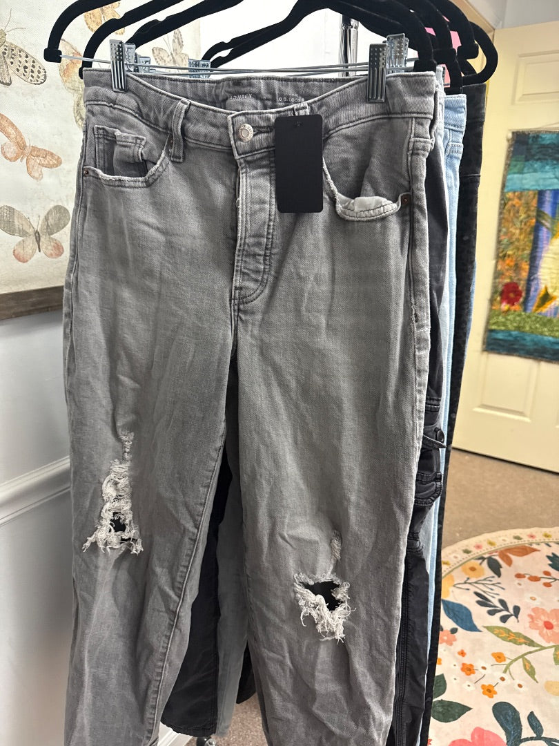Grey Old Navy Women-Bottoms, 10