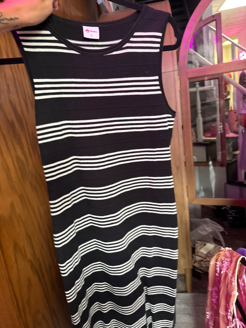 Black/white Wiholl Women-Dresses/Rompers, Small