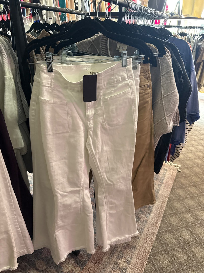 White M Jeans Women-Bottoms, 0