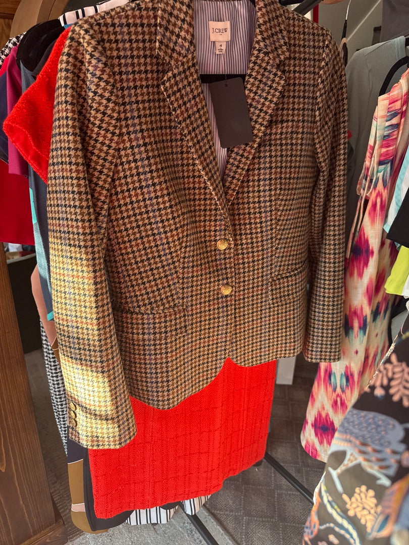 Brown/Multi J. crew Women-Outerwear, 4