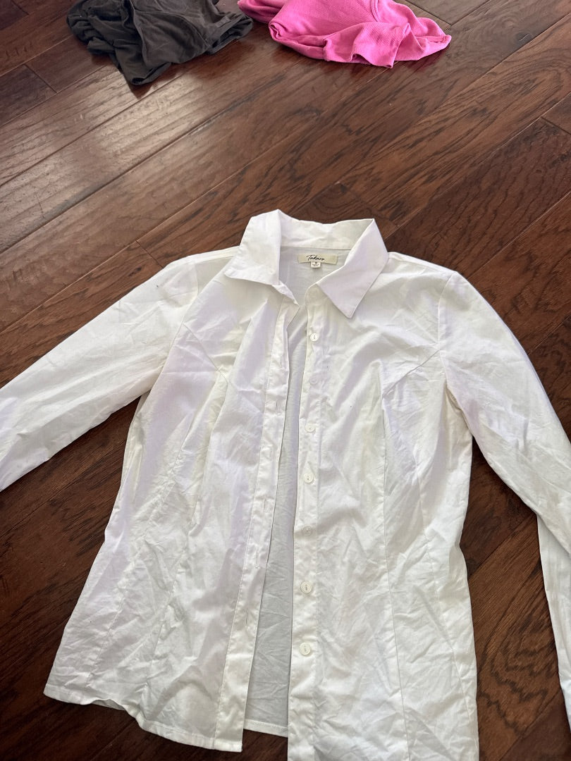 White Takara Women-Tops, Medium