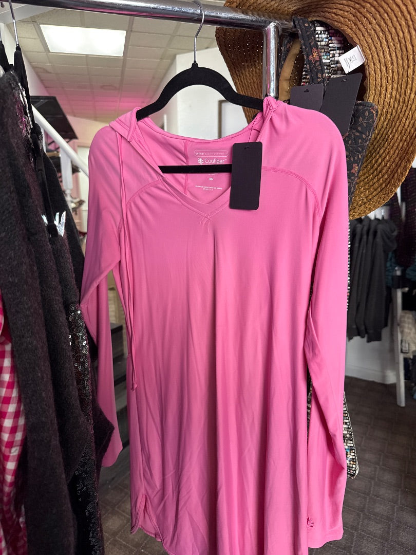 Pink Coolibar Swim Cover, XS