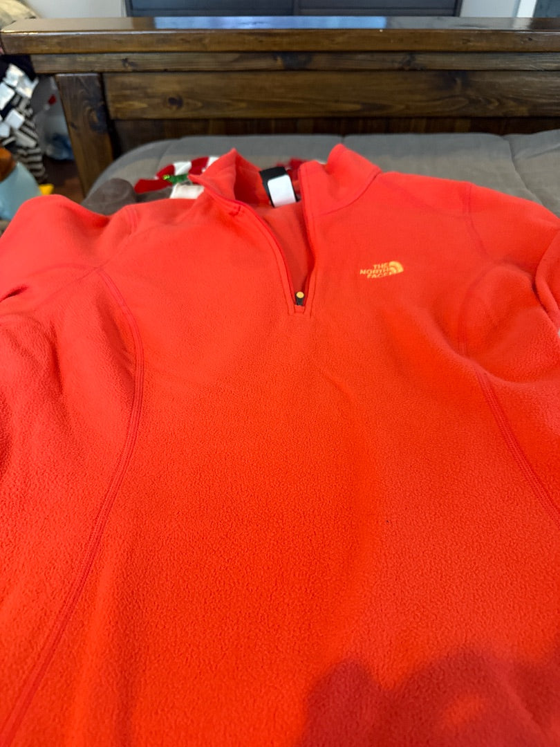 Orange The North Face Women-Tops, Large