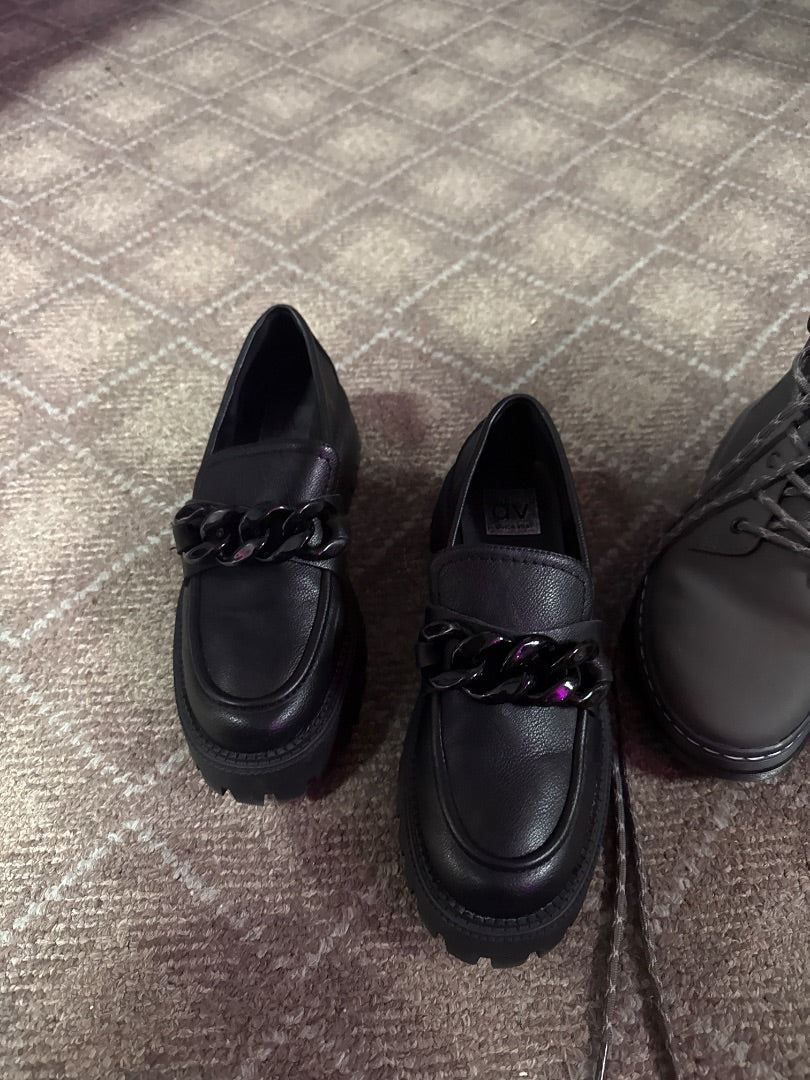 Black dolve vita Women-Shoes, 8.5