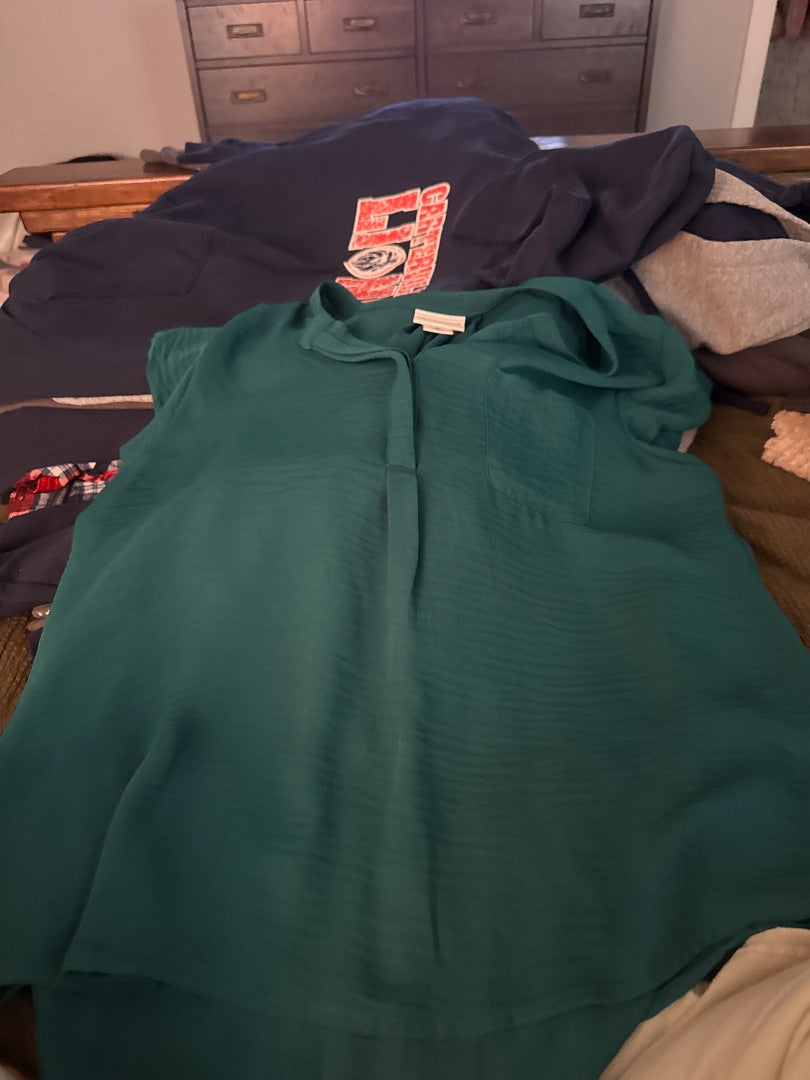 Green Liz Claiborne Women-Tops, XL
