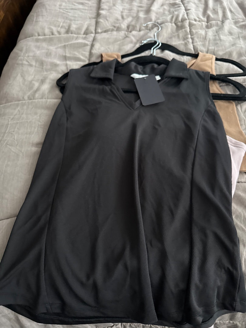 Black Lady Hagen Women-Tops, Small