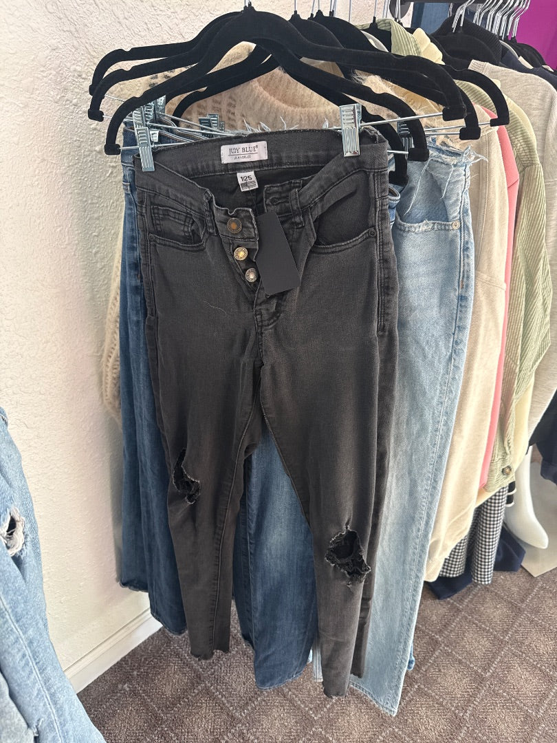 Black Judy Blue Women-Bottoms, 1