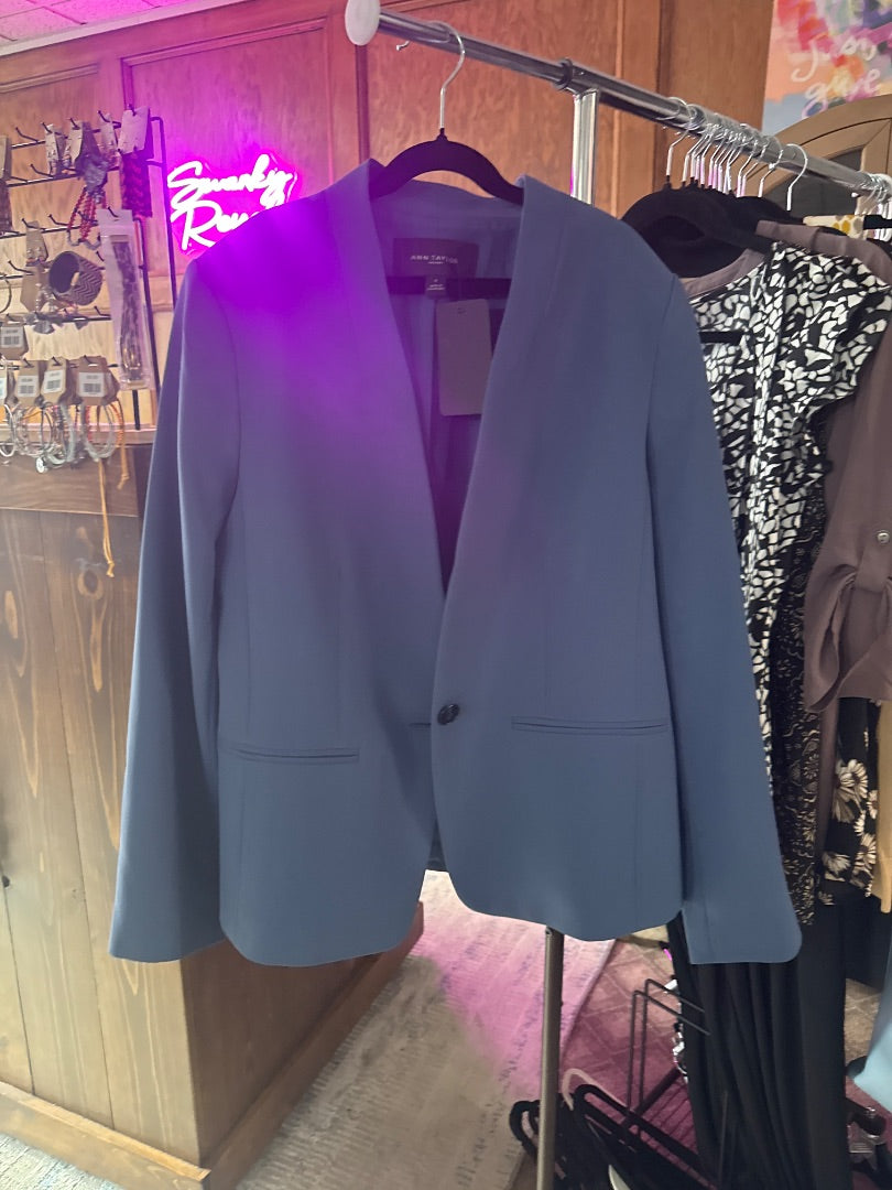 Blue Ann Taylor Women-Outerwear, 8