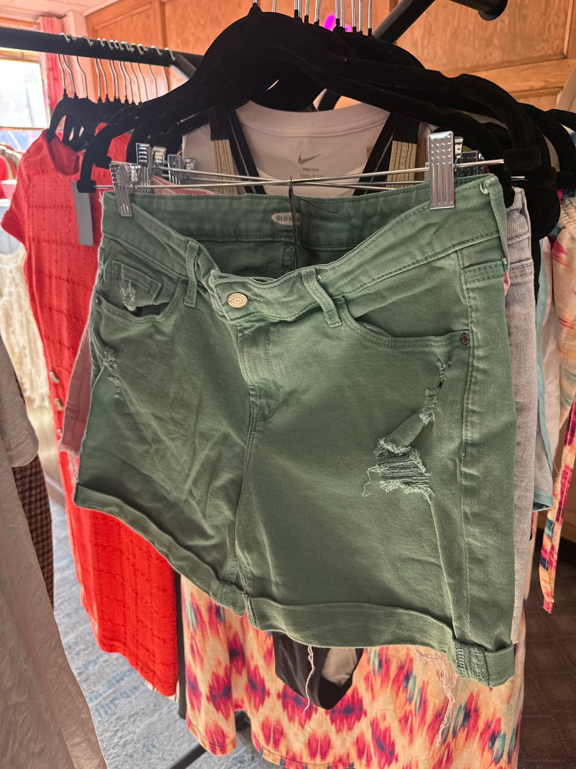 Green Old Navy Women-Bottoms, 8