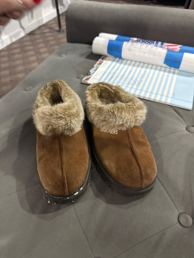 Tan Skechers Women-Shoes, 7
