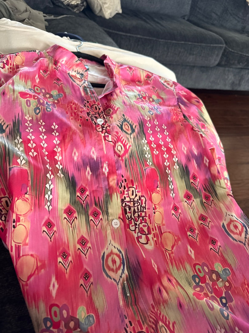 Pink Shein Women-Tops, Med