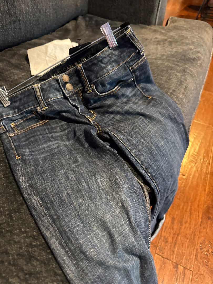 Denim Capri American Eagle Women-Bottoms, 0