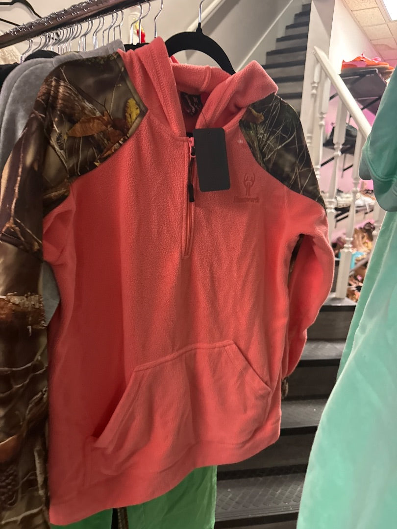 Peach/Camo Huntworth Women-Tops, Medium