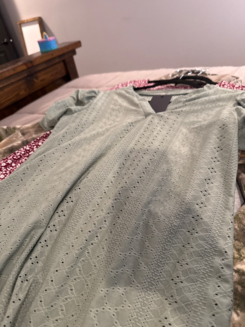Green No Brand Women-Tops, Small