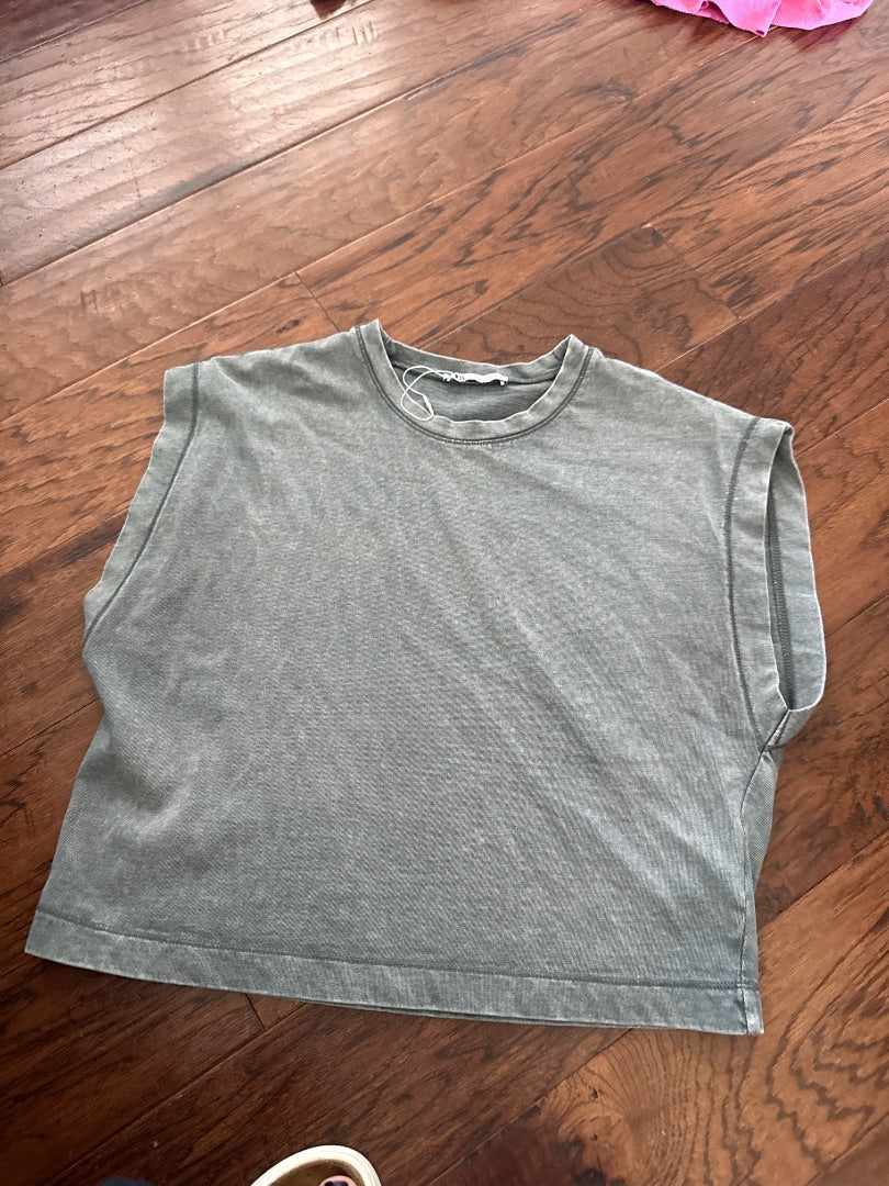 Grey Zara Women-Bottoms, Medium