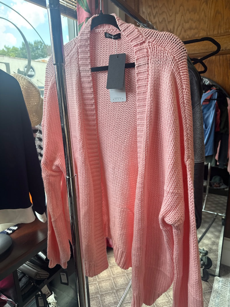 Pink Pretty Garden Women-Outerwear, Large