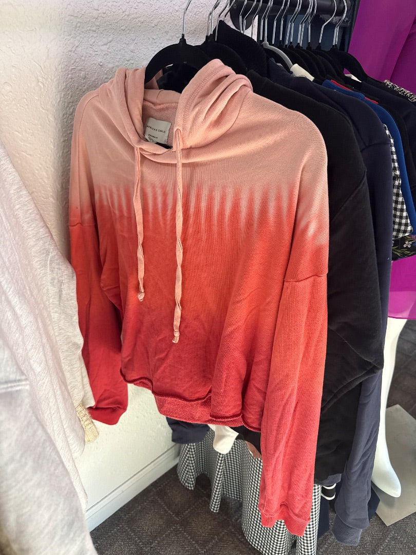 Red/pink American Eagle Women-Tops, Large