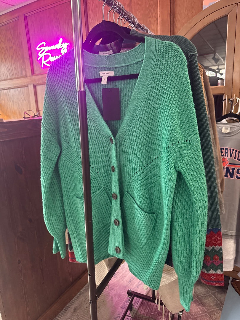 Green Nine West Women-Outerwear, Small