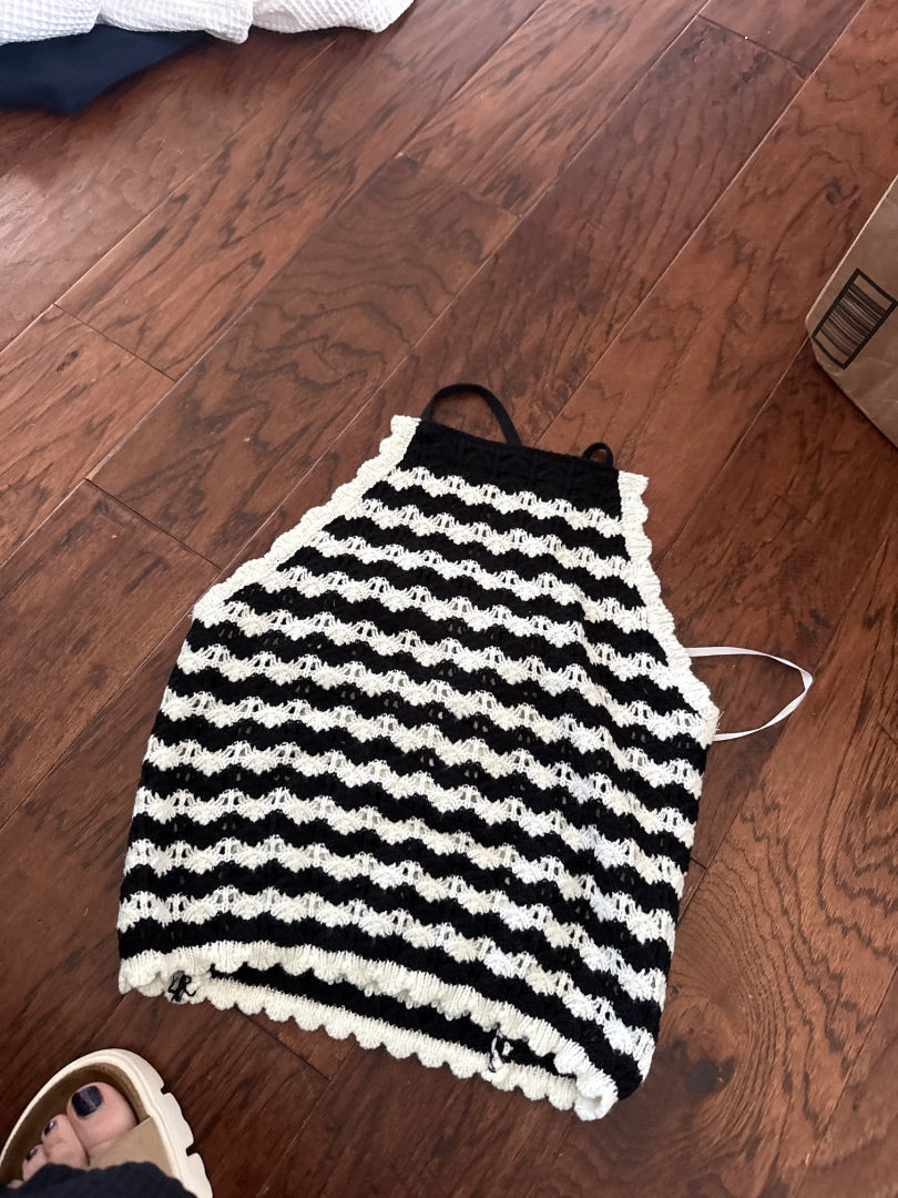 Black/White Rebellion Women-Tops, Large