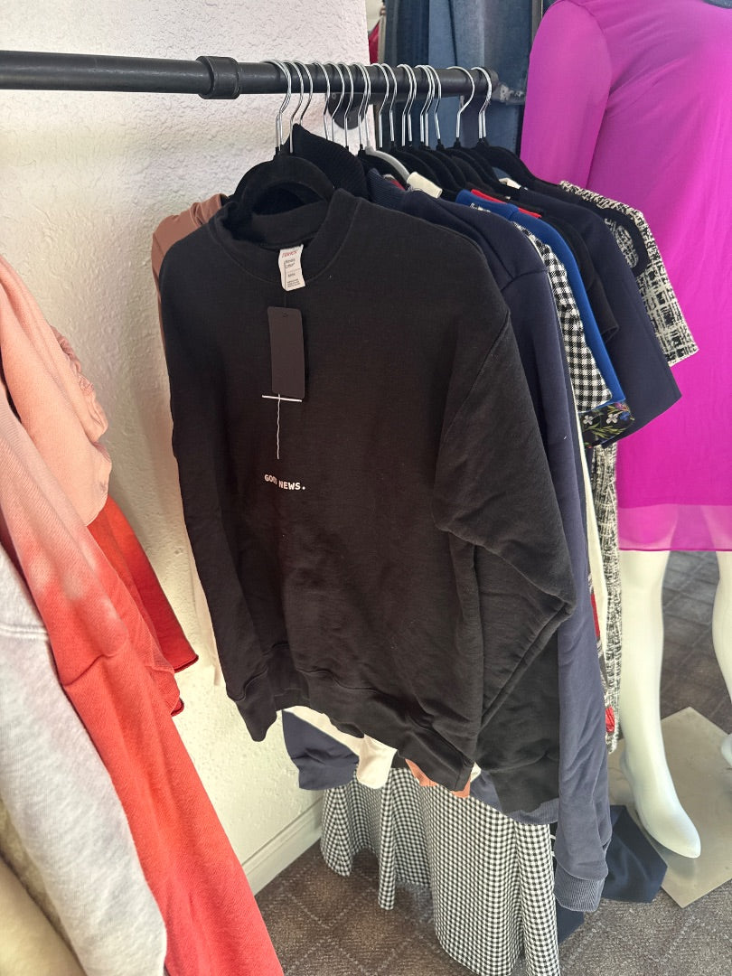 Black Hanes Women-Tops, Small