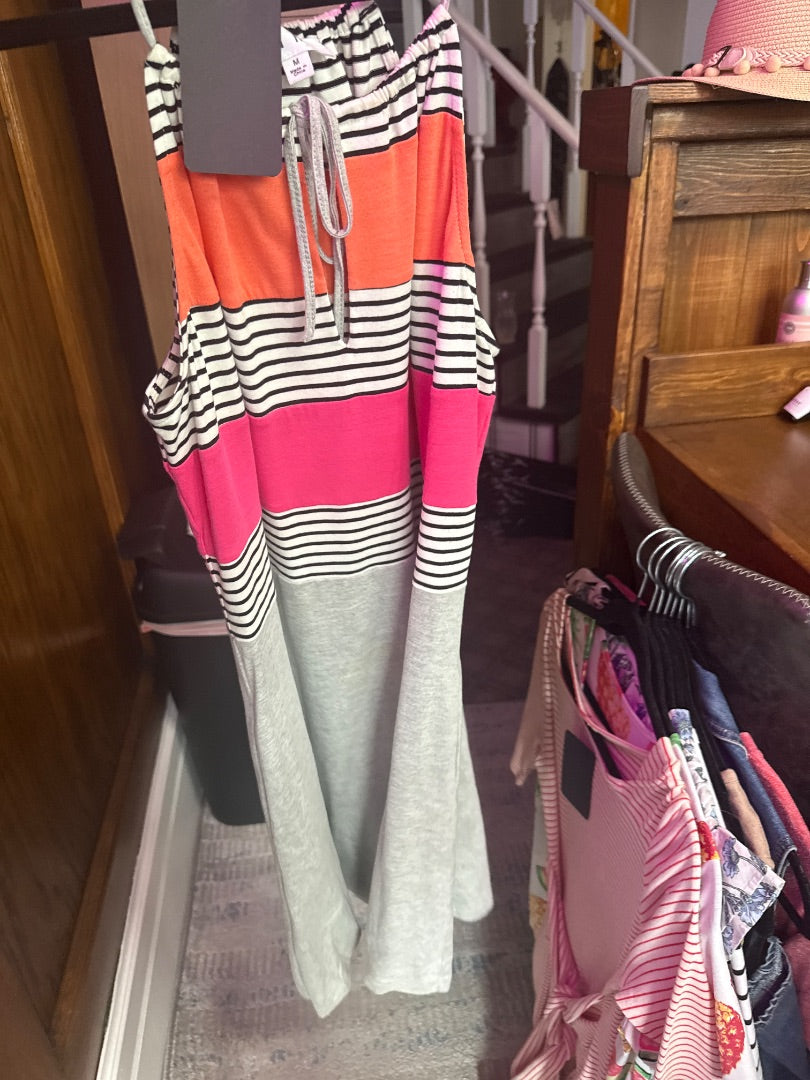 Pink/grey/orange THML Women-Dresses/Rompers, Medium
