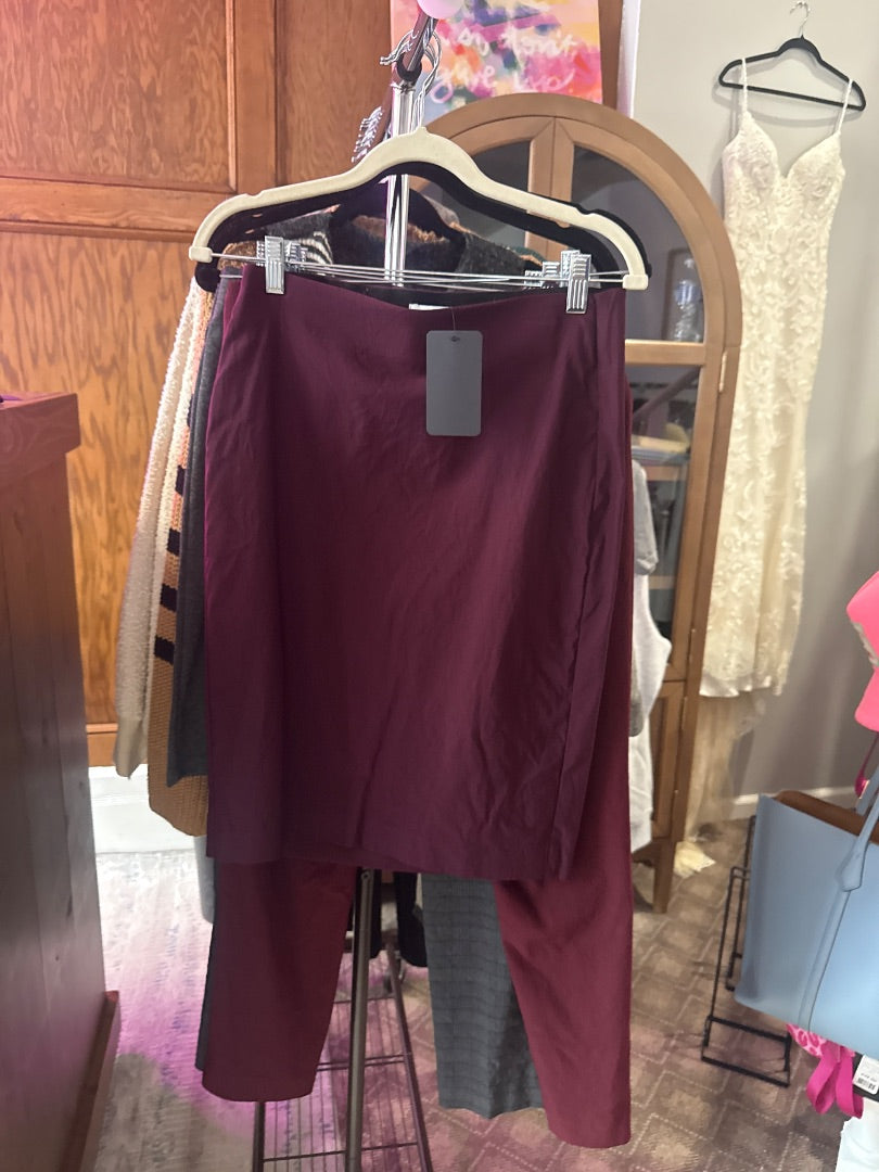 Maroon Elle Women-Dresses/Rompers, Small