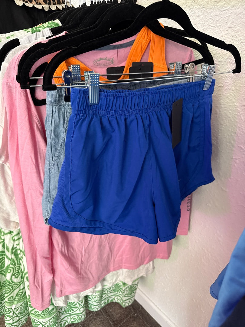 Royal Blue Nike Women-Bottoms, XS