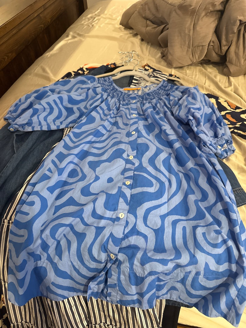 Blue Oliphant Women-Dresses/Rompers, Small